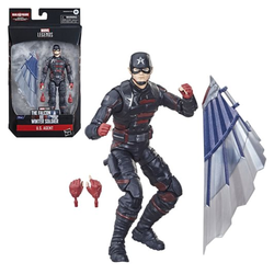 The Falcon and the Winter Soldier: Marvel Legends - U.S. Agent 6-Inch Action Figure (Captain America Flight Gear Build-A-Figure) (ONLINE ORDER ONLY)