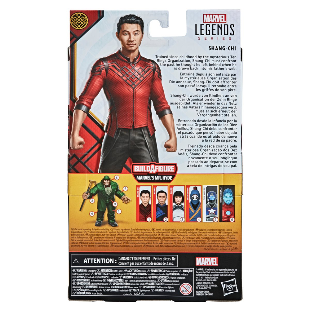 Shang-Chi: Marvel Legends - Shang-Chi 6-Inch Action Figure (Marvel's Mr. Hyde Build-A-Figure) (ONLINE ORDER ONLY)