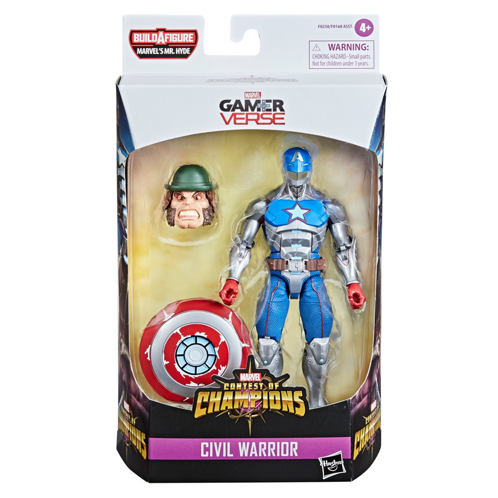 Contest of Champions: Marvel Legends - Civil Warrior with Shield 6-Inch Action Figure (Marvel's Mr. Hyde Build-A-Figure) (ONLINE ORDER ONLY)