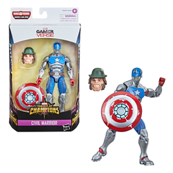 Contest of Champions: Marvel Legends - Civil Warrior with Shield 6-Inch Action Figure (Marvel's Mr. Hyde Build-A-Figure) (ONLINE ORDER ONLY)