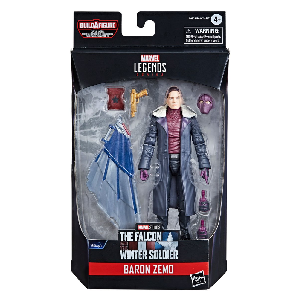 The Falcon and the Winter Soldier: Marvel Legends - Baron Zemo 6-Inch Action Figure (Captain America Flight Gear Build-A-Figure) (ONLINE ORDER ONLY)