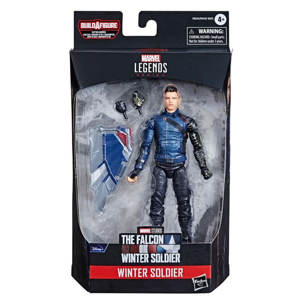The Falcon and the Winter Soldier: Marvel Legends - Winter Soldier 6-Inch Action Figure (Captain America Flight Gear Build-A-Figure) (ONLINE ORDER ONLY)