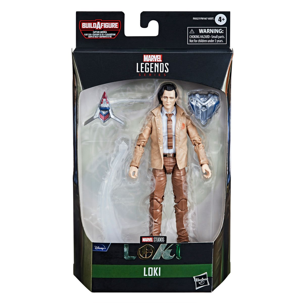 Loki: Marvel Legends: Loki 6-Inch Action Figure (Captain America Flight Gear Build-A-Figure) (ONLINE ORDER ONLY)