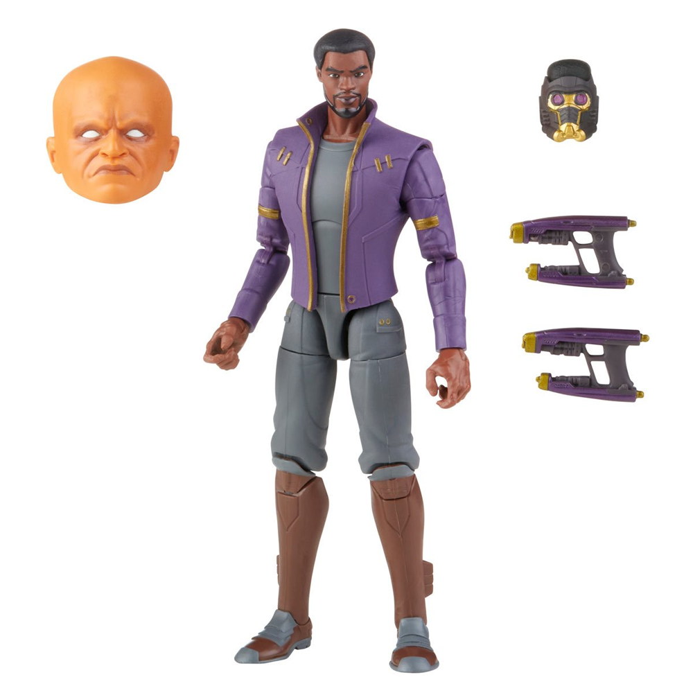 Marvel Legends: What If? - T'Challa Star-Lord 6-Inch Action Figure (Watcher Major Build-A-Figure) (ONLINE ORDER ONLY)