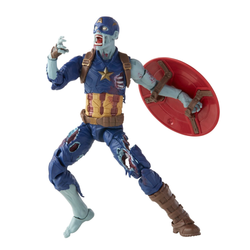 Marvel Legends: What If? - Zombie Captain America 6-Inch Action Figure (Watcher Major Build-A-Figure) (ONLINE ORDER ONLY)