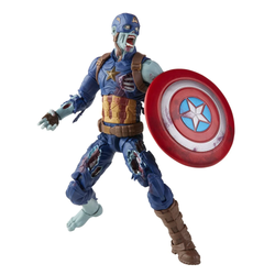 Marvel Legends: What If? - Zombie Captain America 6-Inch Action Figure (Watcher Major Build-A-Figure) (ONLINE ORDER ONLY)
