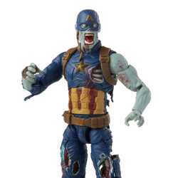 Marvel Legends: What If? - Zombie Captain America 6-Inch Action Figure (Watcher Major Build-A-Figure) (ONLINE ORDER ONLY)