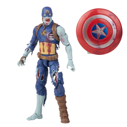 Marvel Legends: What If? - Zombie Captain America 6-Inch Action Figure (Watcher Major Build-A-Figure) (ONLINE ORDER ONLY)