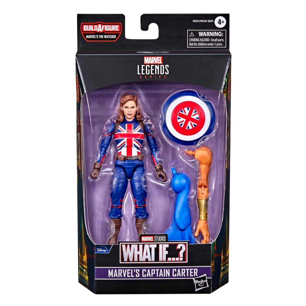 Marvel Legends: What If? - Captain Carter 6-Inch Action Figure (Watcher Major Build-A-Figure) (ONLINE ORDER ONLY)