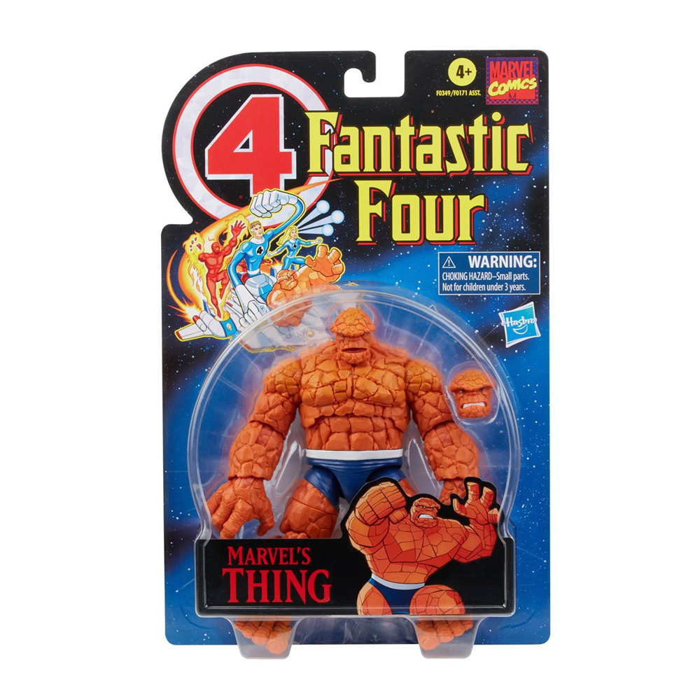 Retro Marvel Legends: Fantastic Four - Thing 6-Inch Action Figure (ONLINE ORDER ONLY)
