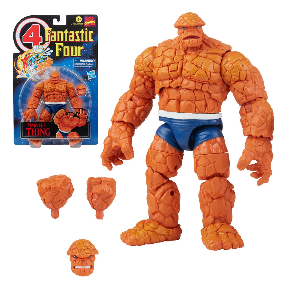 Retro Marvel Legends: Fantastic Four - Thing 6-Inch Action Figure (ONLINE ORDER ONLY)
