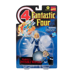 Retro Marvel Legends: Fantastic Four - Invisible Woman 6-Inch Action Figure (ONLINE ORDER ONLY)