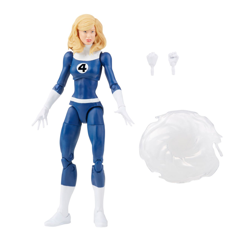 Retro Marvel Legends: Fantastic Four - Invisible Woman 6-Inch Action Figure (ONLINE ORDER ONLY)