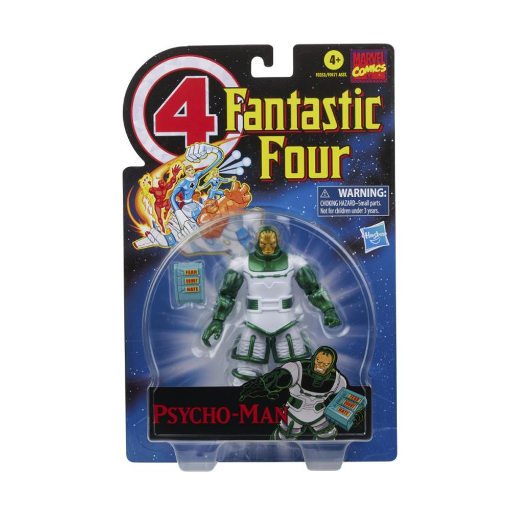 Retro Marvel Legends: Fantastic Four - Psycho-Man 6-Inch Action Figure (ONLINE ORDER ONLY)