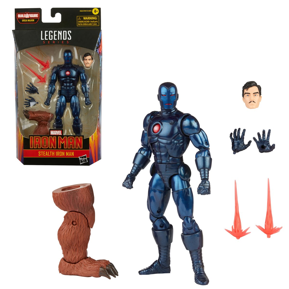 Marvel Legends - Stealth Iron Man 6-Inch Action Figure (Ursa Major Build-A-Figure) (ONLINE ORDER ONLY)