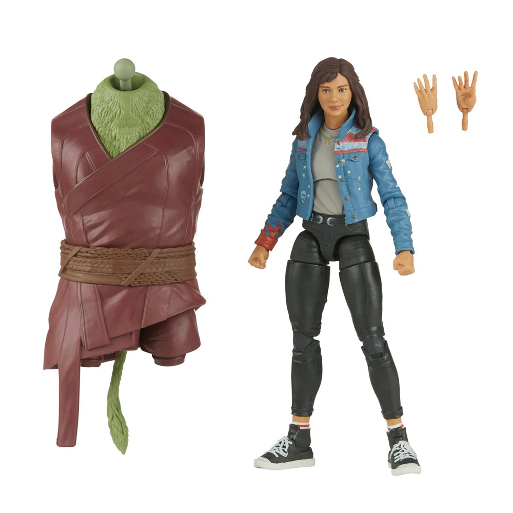 Marvel Legends: Doctor Strange in the Multiverse of Madness - America Chavez 6-Inch Action Figure (Rintrah Build-A-Figure) (ONLINE ORDER ONLY)