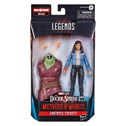 Marvel Legends: Doctor Strange in the Multiverse of Madness - America Chavez 6-Inch Action Figure (Rintrah Build-A-Figure) (ONLINE ORDER ONLY)