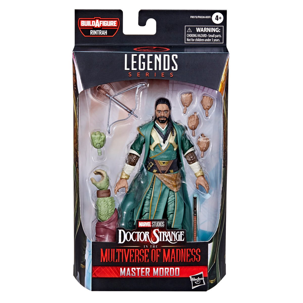 Marvel Legends: Doctor Strange in the Multiverse of Madness - Master Mordo 6-Inch Action Figure (Rintrah Build-A-Figure) (ONLINE ORDER ONLY)