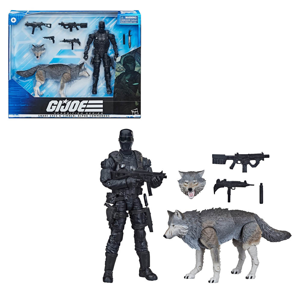 G.I. Joe Classified Series - Snake Eyes and Timber Alpha Commandos 6-Inch Action Figure (ONLINE ORDER ONLY)