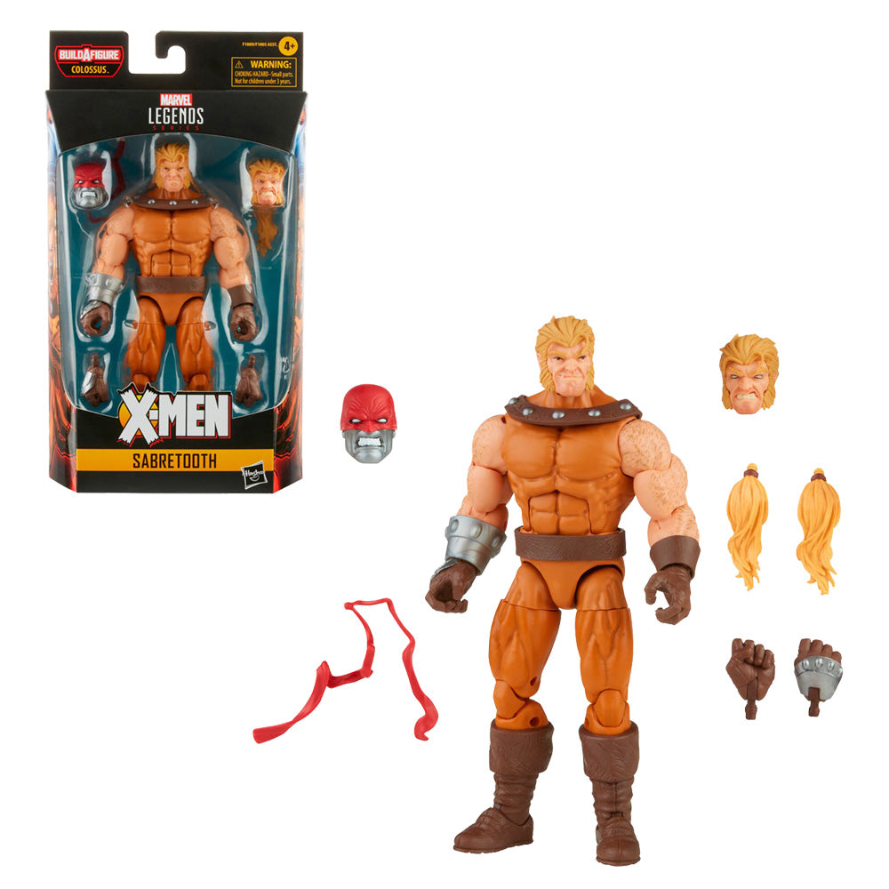 Marvel Legends: X-Men: Age of Apocalypse - Sabretooth 6-Inch Action Figure (Colossus Build-A-Figure) (ONLINE ORDER ONLY)