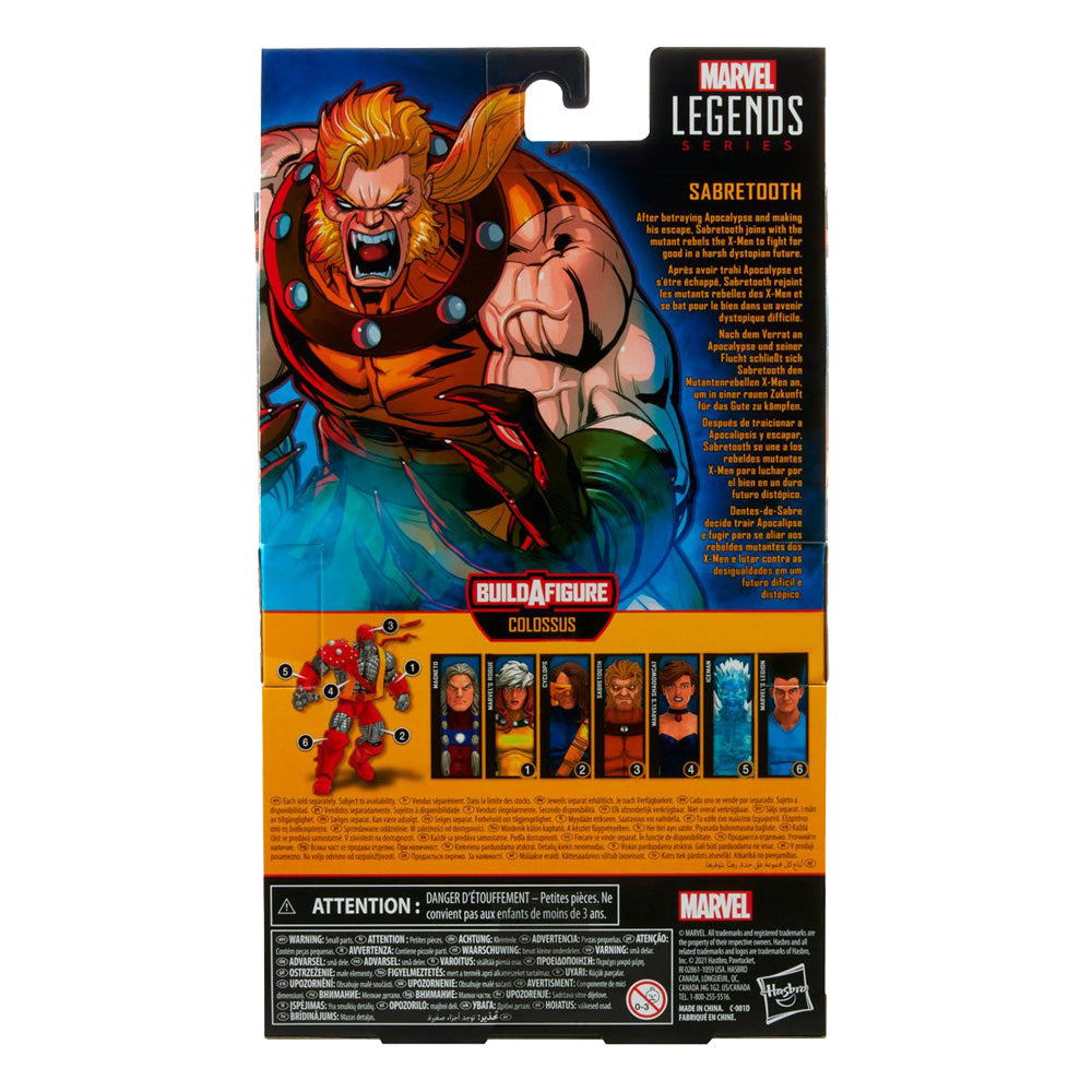 Marvel Legends: X-Men: Age of Apocalypse - Sabretooth 6-Inch Action Figure (Colossus Build-A-Figure) (ONLINE ORDER ONLY)