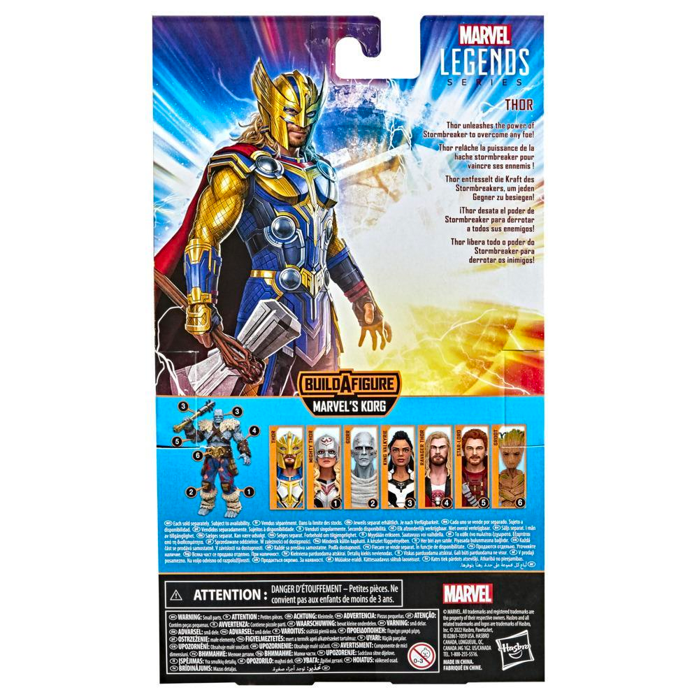 Marvel Legends: Thor: Love and Thunder - Thor 6-Inch Action Figure (Korg Build-A-Figure) (ONLINE ORDER ONLY)