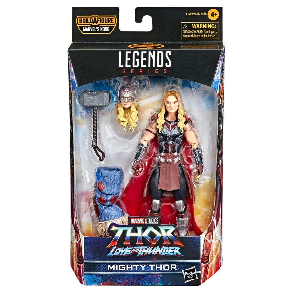 Marvel Legends: Thor: Love and Thunder - Mighty Thor 6-Inch Action Figure (Korg Build-A-Figure) (ONLINE ORDER ONLY)