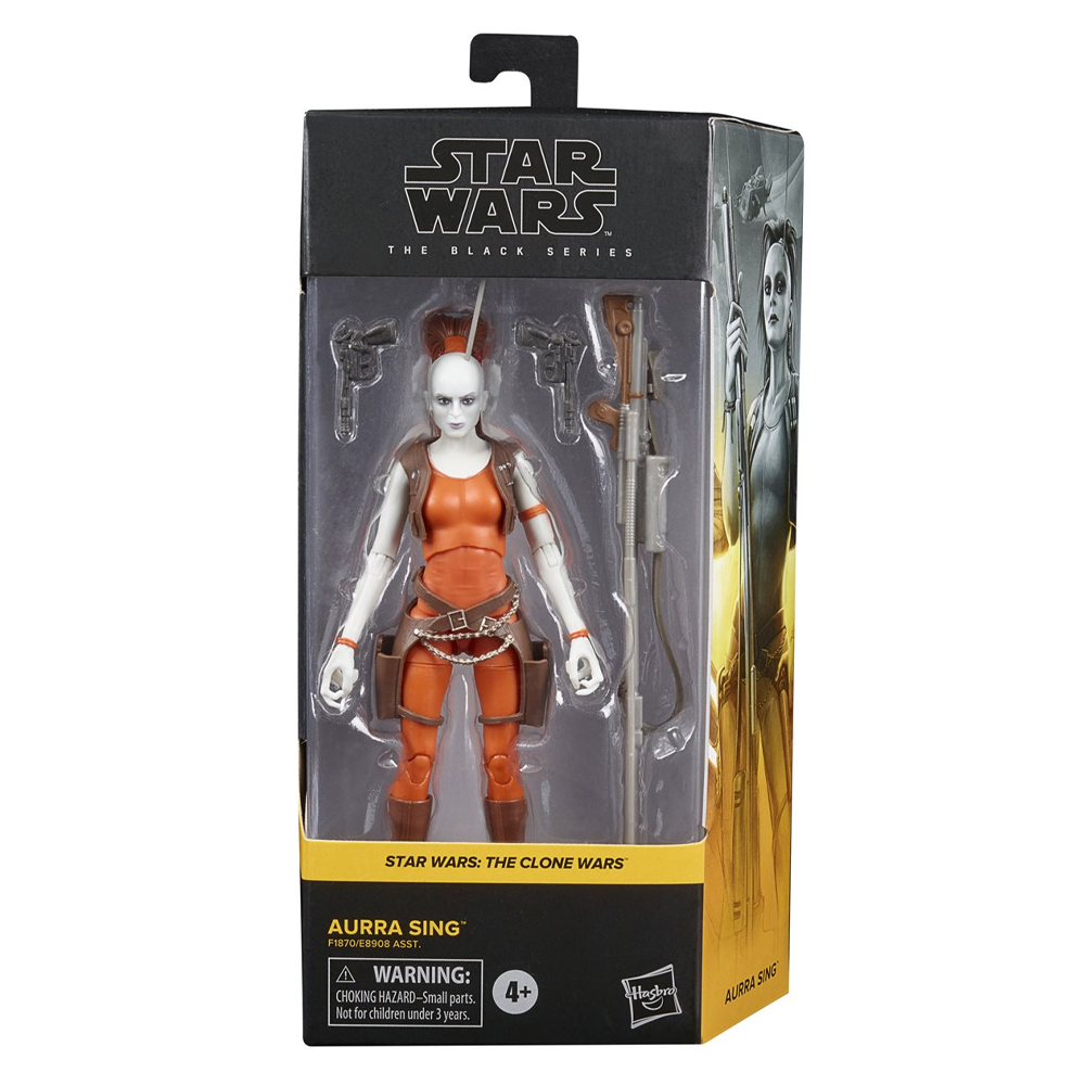 Star Wars: The Black Series - Aurra Sing (The Clone Wars) 6-Inch Action Figure (ONLINE ORDER ONLY)