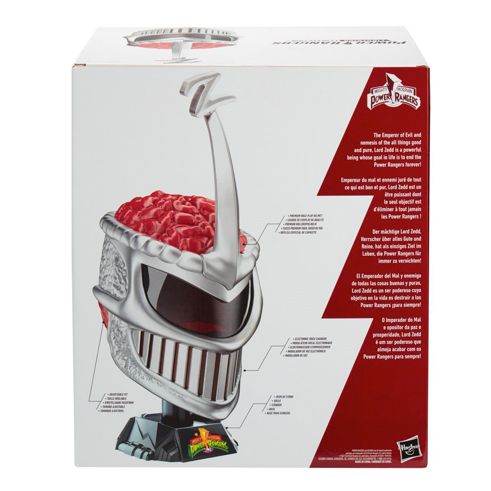 Lightning Collection: Mighty Morphin Power Rangers - Lord Zedd Electronic Helmet Prop Replica (ONLINE ORDER ONLY)