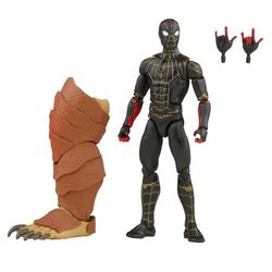 Marvel Legends: Spider-Man 3 - Black and Gold Spider-Man 6-Inch Action Figure (Armadillo Build-A-Figure) (ONLINE ORDER ONLY)