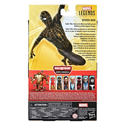 Marvel Legends: Spider-Man 3 - Black and Gold Spider-Man 6-Inch Action Figure (Armadillo Build-A-Figure) (ONLINE ORDER ONLY)
