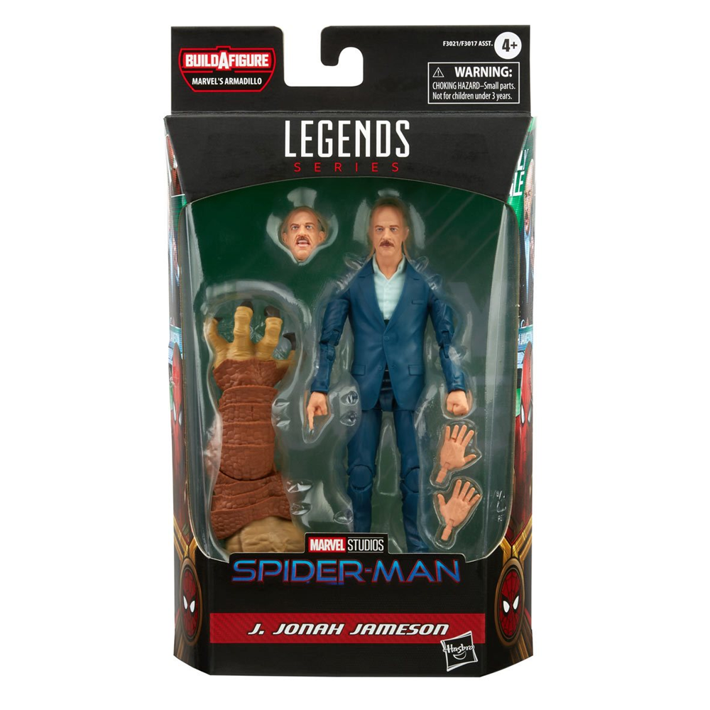 Marvel Legends: Spider-Man 3 - J. Jonah Jameson 6-Inch Action Figure (Armadillo Build-A-Figure) (ONLINE ORDER ONLY)