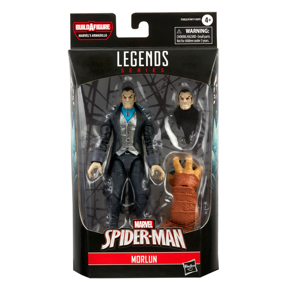 Marvel Legends: Spider-Man 3 - Morlun 6-Inch Action Figure (Armadillo Build-A-Figure) (ONLINE ORDER ONLY)