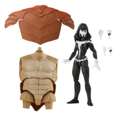 Marvel Legends: Spider-Man 3 - Marvel's Shriek 6-Inch Action Figure (Armadillo Build-A-Figure) (ONLINE ORDER ONLY)