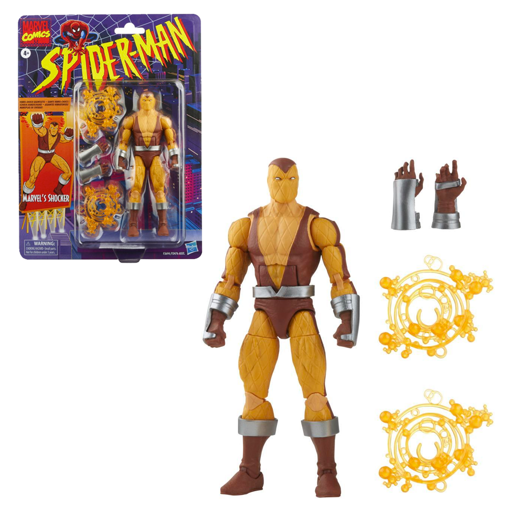 Retro Marvel Legends: Spider-Man - Shocker 6-Inch Action Figure (ONLINE ORDER ONLY)