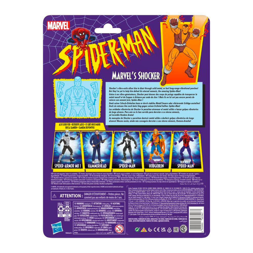 Retro Marvel Legends: Spider-Man - Shocker 6-Inch Action Figure (ONLINE ORDER ONLY)
