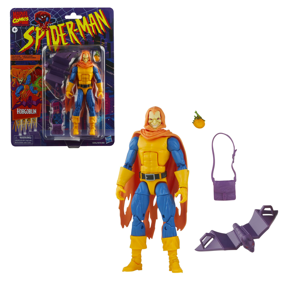 Retro Marvel Legends: Spider-Man - Hobgoblin 6-Inch Action Figure (ONLINE ORDER ONLY)