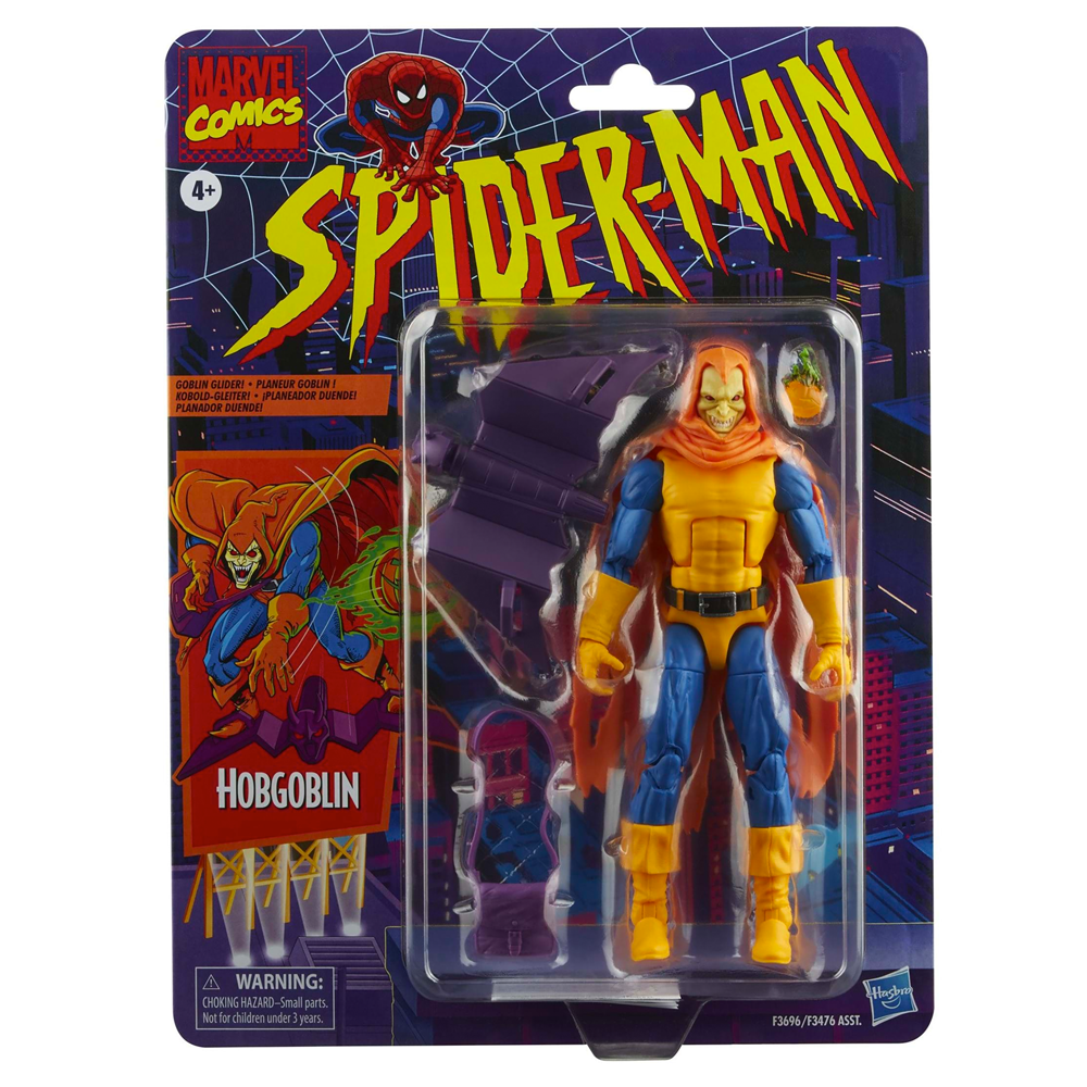 Retro Marvel Legends: Spider-Man - Hobgoblin 6-Inch Action Figure (ONLINE ORDER ONLY)