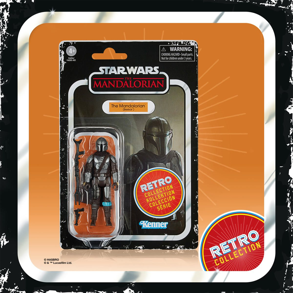The Retro Collection: Star Wars - The Mandalorian (Beskar) 3.75-Inch Action Figure (ONLINE ORDER ONLY)