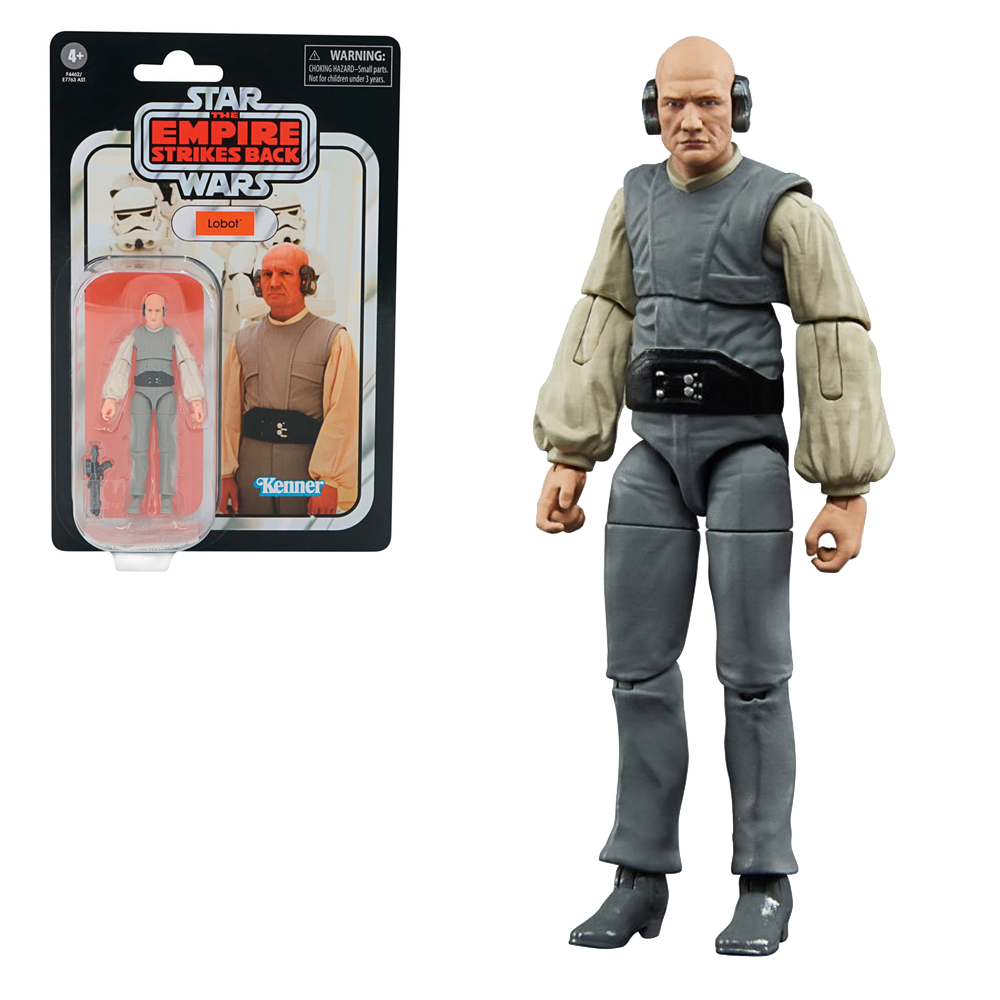 Star Wars: The Vintage Collection - Lobot 3 3/4-Inch Action Figure (ONLINE ORDER ONLY)
