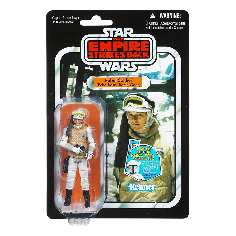 Star Wars: The Vintage Collection - Hoth Rebel Soldier 3 3/4-Inch Action Figure (ONLINE ORDER ONLY)