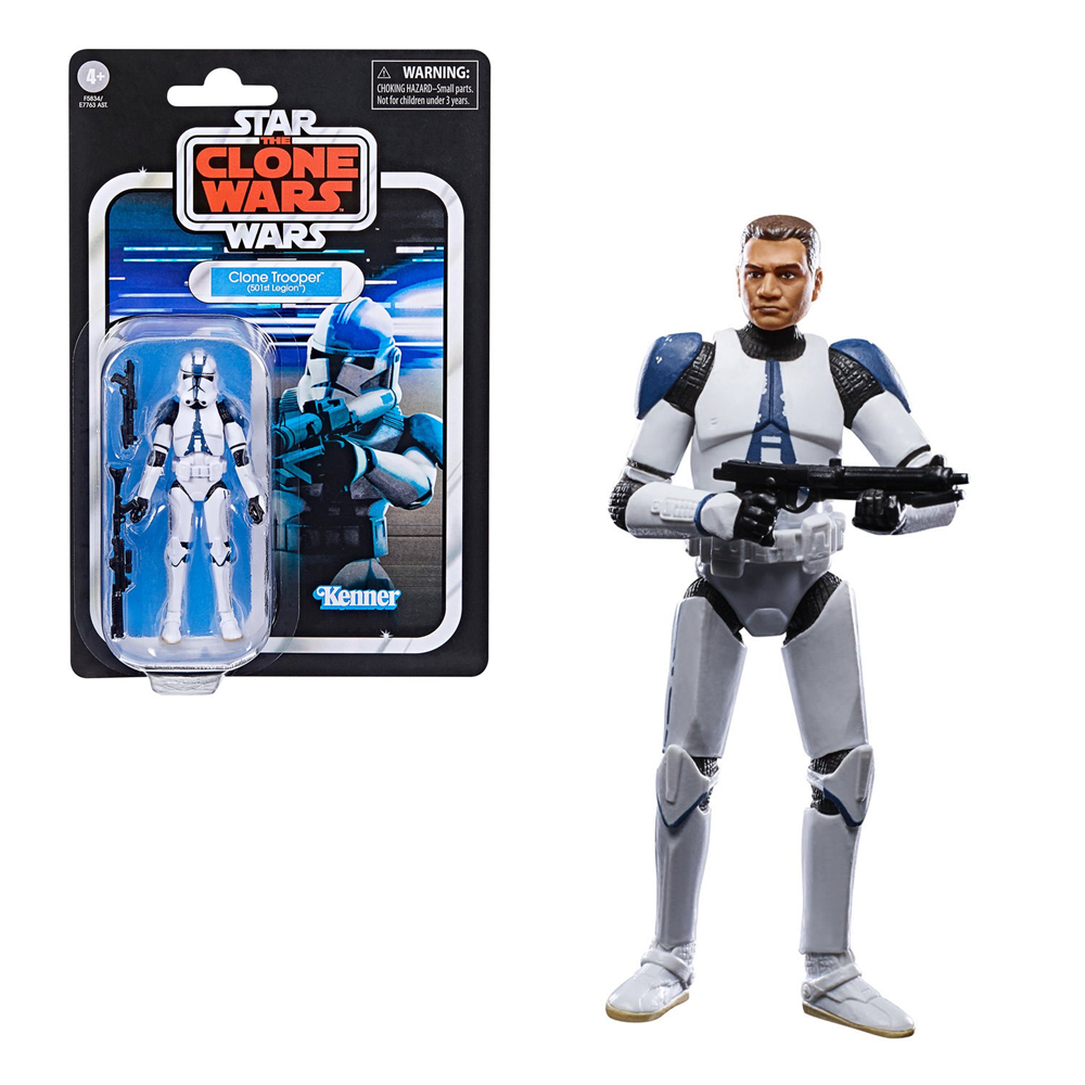 Star Wars: The Vintage Collection - Clone Trooper (501st Legion) 3 3/4-Inch Action Figure (ONLINE ORDER ONLY)