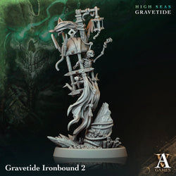 3D Printed Archvillain Games High Seas - Gravetide Gravetide Ironbound 28 32mm D&D (Online Only)