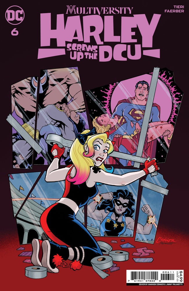 Multiversity Harley Screws Up The Dcu #6 (Of 6) A Amanda Conner Frank Tieri (08/08/2023) Dc (ONLINE ORDER ONLY)