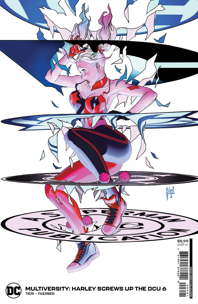 Multiversity Harley Screws Up The Dcu #6 (Of 6) B Guillem March Card Stock Variant (08/08/2023) Dc (ONLINE ORDER ONLY)