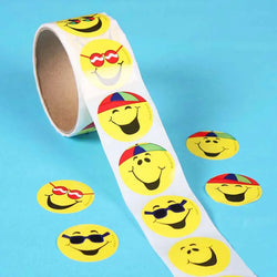 100pcs/1 roll reward stickers roll kids sticker scrapbooking star 3D cartoon characters funny Toys for Children (ONLINE ORDER ONLY)