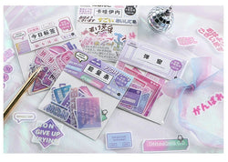 20Pcs/lot Japanese Harajuku Kawaii Decorative Stickers Scrapbooking Diy Diary Journal Stick Label Cute Stationery Kids Gift (ONLINE ORDER ONLY)