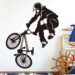 Extreme BMX Bike Wall Sticker Decal for Kids Room Decor (ONLINE ORDER ONLY)