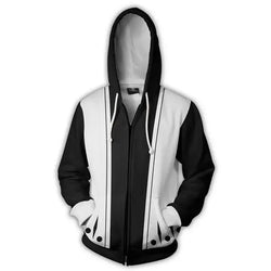 Bleach Anime Hoodie: Ichigo & Kenpachi Cosplay Sweatshirt