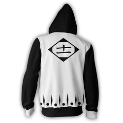 Bleach Anime Hoodie: Ichigo & Kenpachi Cosplay Sweatshirt